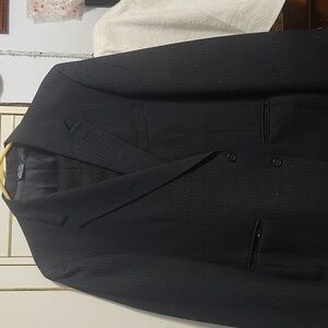 Suit with 2 ties, jacket, and pants.